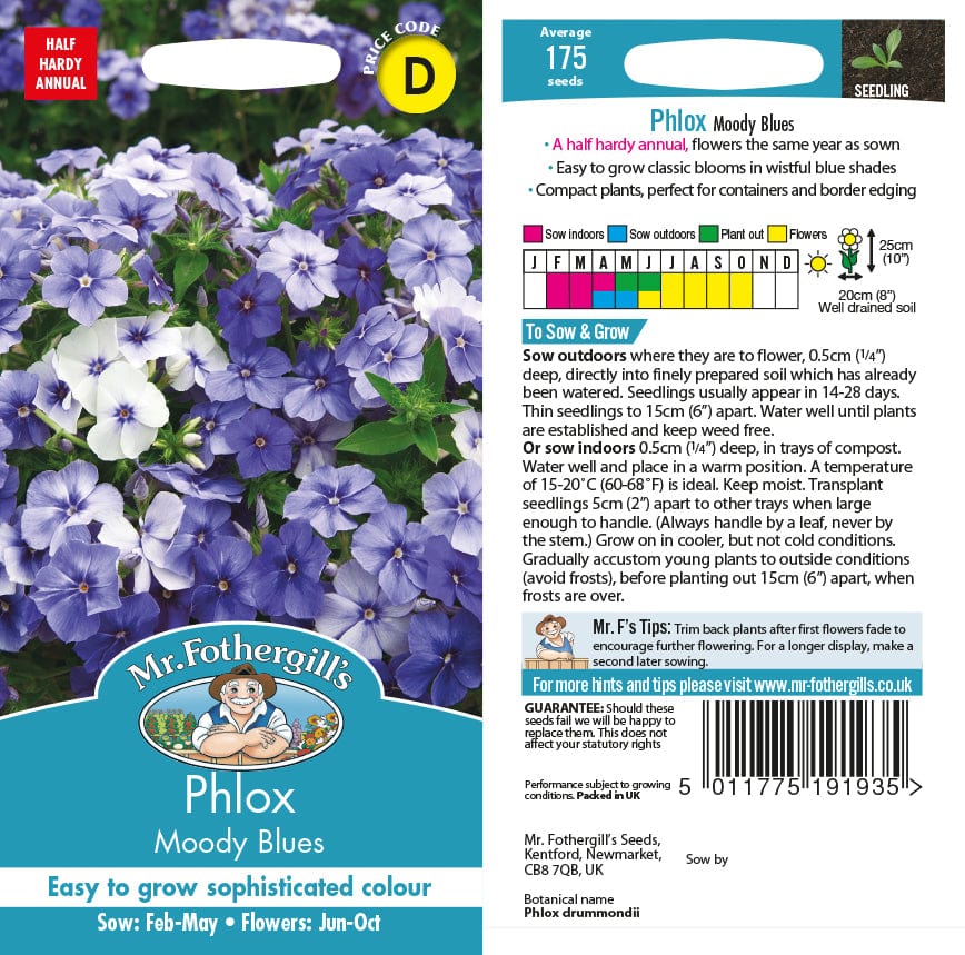 Phlox Moody Blues Seeds