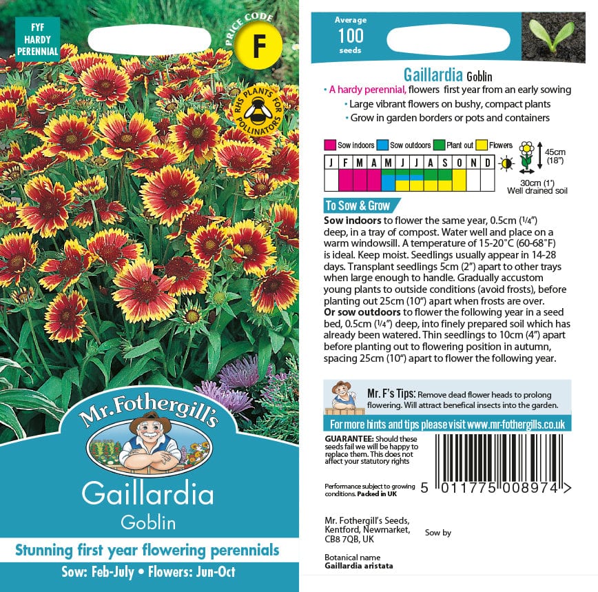 Gaillardia Goblin Seeds