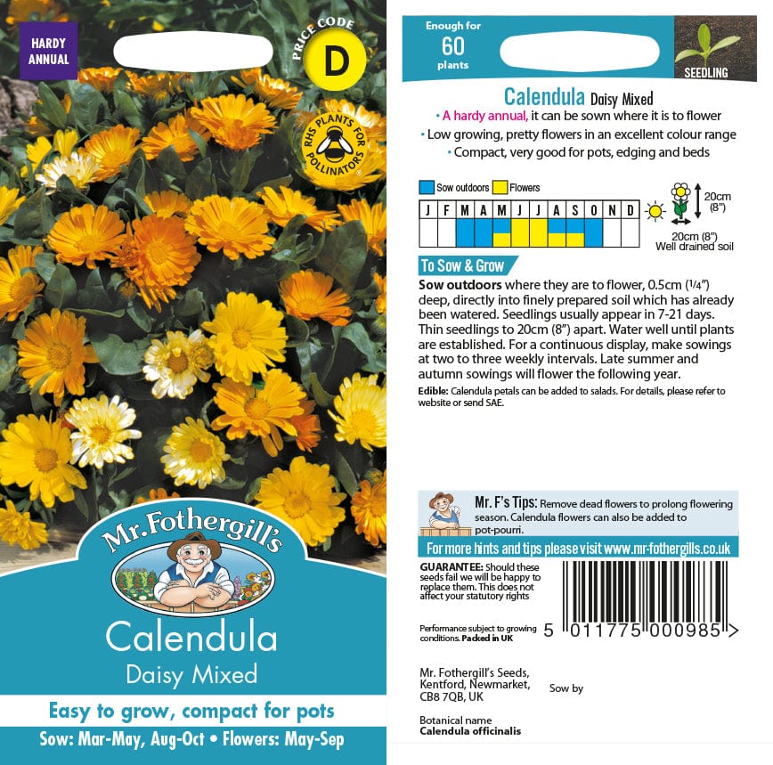 Calendula Daisy Mixed