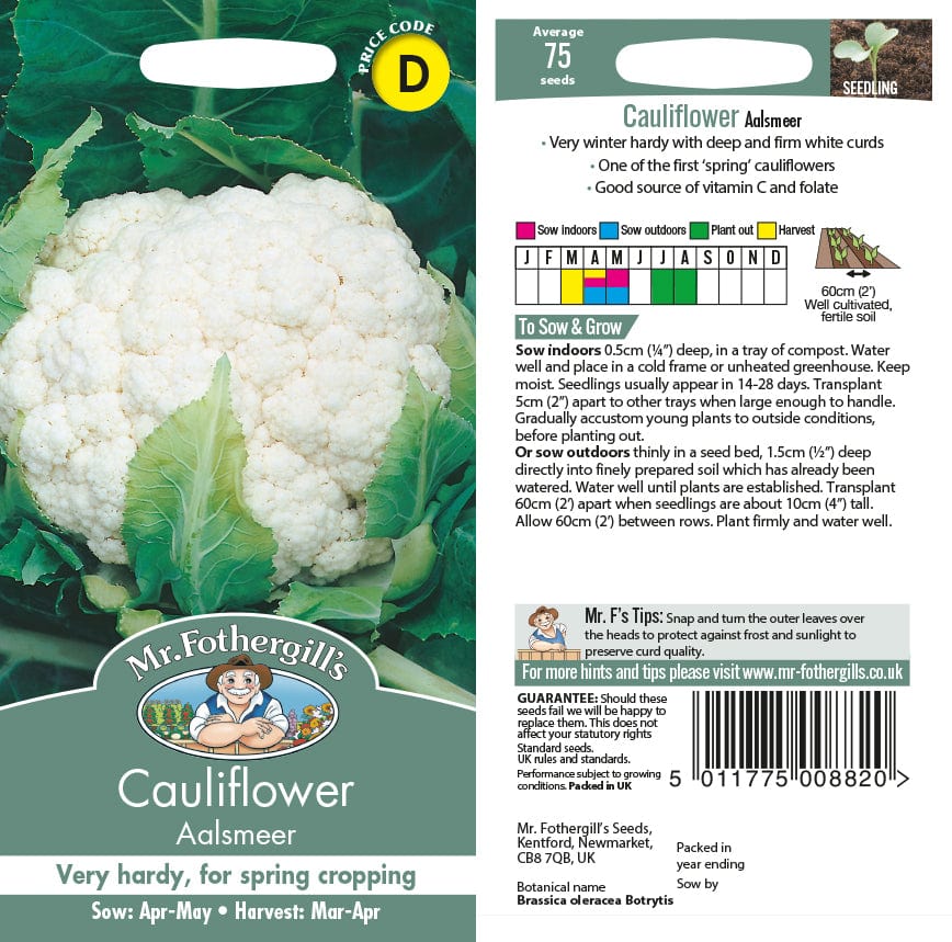 Cauliflower Aalsmeer Seeds