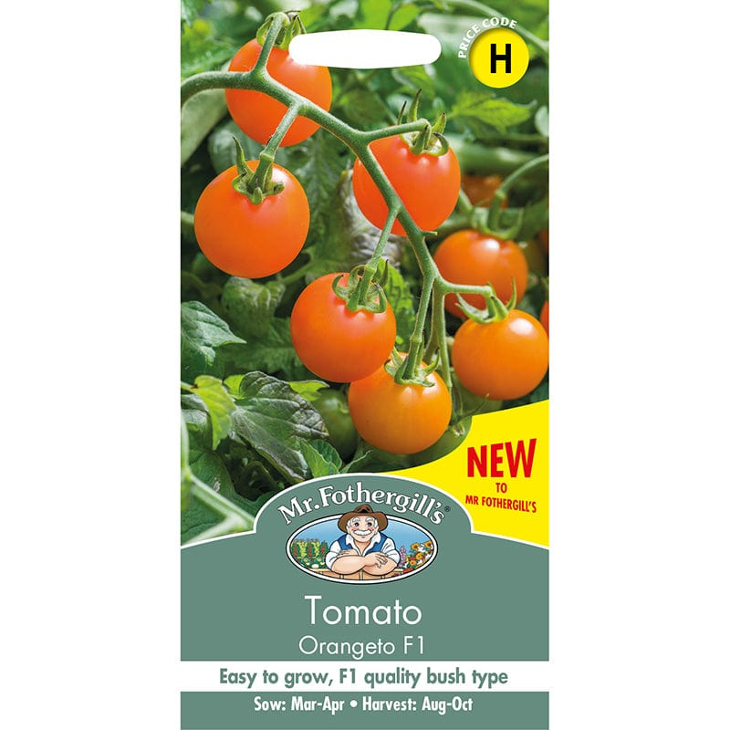 とととトマト Tomato (Cherry) Orangeto F1 from Mr Fothergill's Seeds. | USA