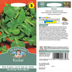 Arugula Rocket Seeds - Second Image