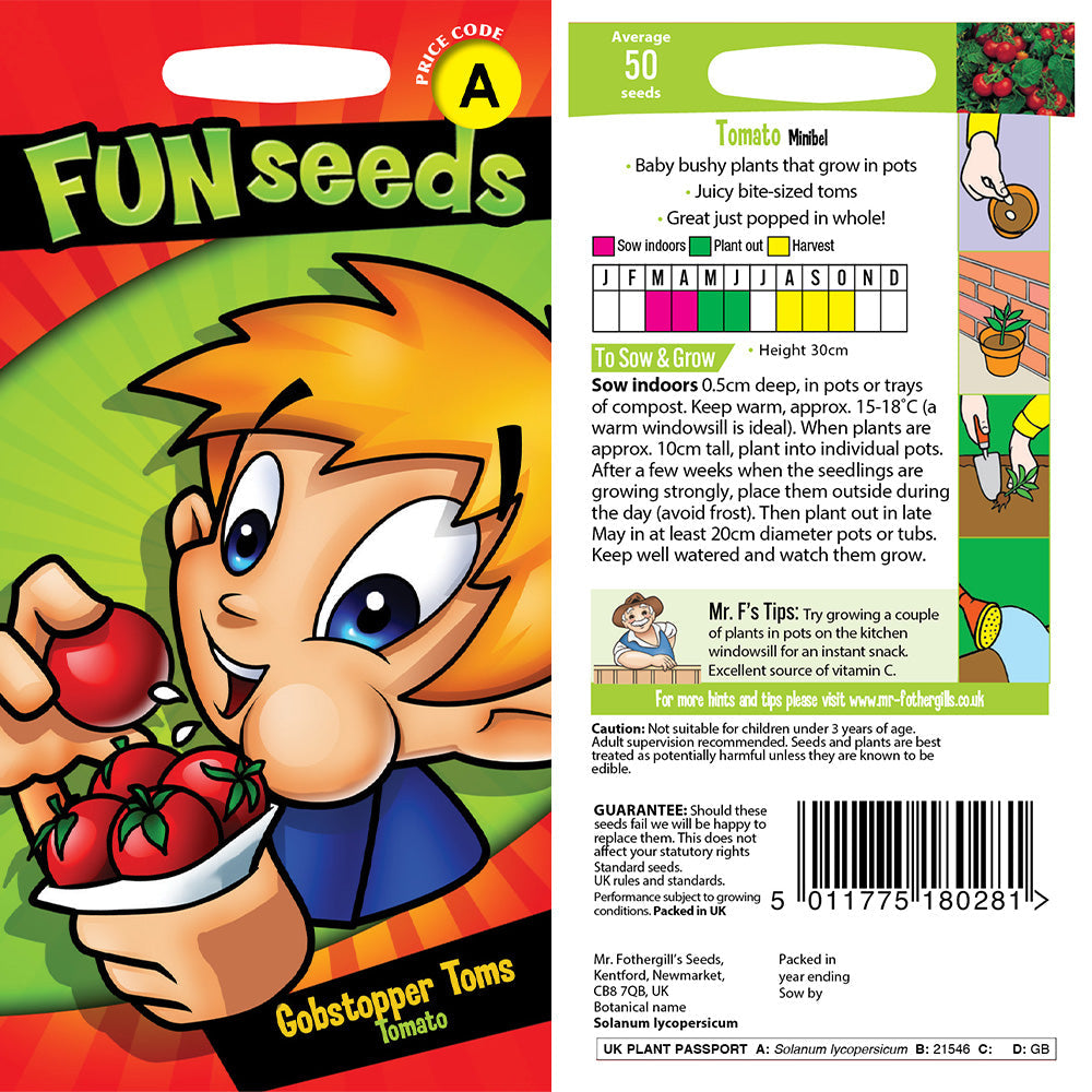 Fun Seed Tomato Gobstopper Toms Seeds
